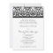 Damask Wedding Invitation Template