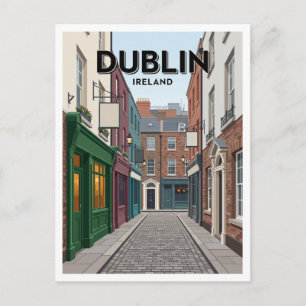 Dame Court Dublin Ireland Keepsake Postcard