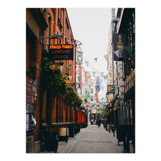 Dame Lane Dublin - Photography Poster (Front)