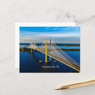 Dames Point Bridge, Jacksonville Postcard