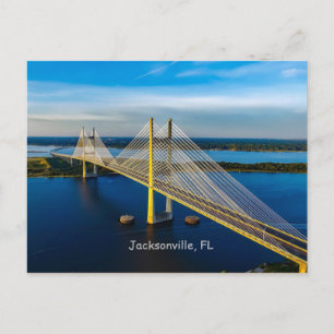 Dames Point Bridge, Jacksonville Postcard