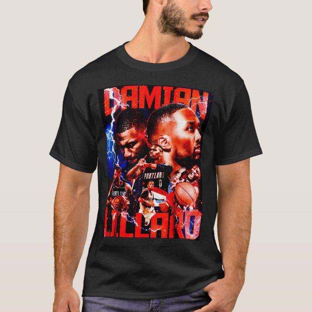 Damian Lillard Trailblazers T-Shirt (Front)