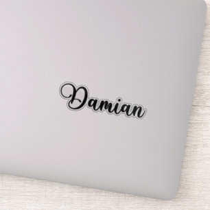 Damian Name - Handwritten Calligraphy