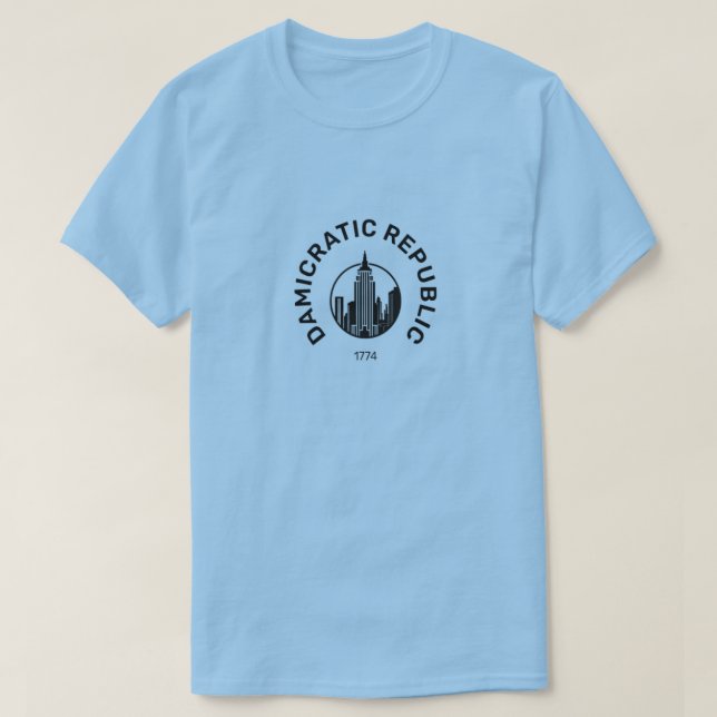 Damicratic t-shirt (Design Front)