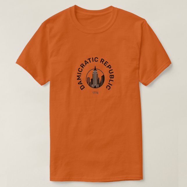 Damicratic t-shirt (Design Front)