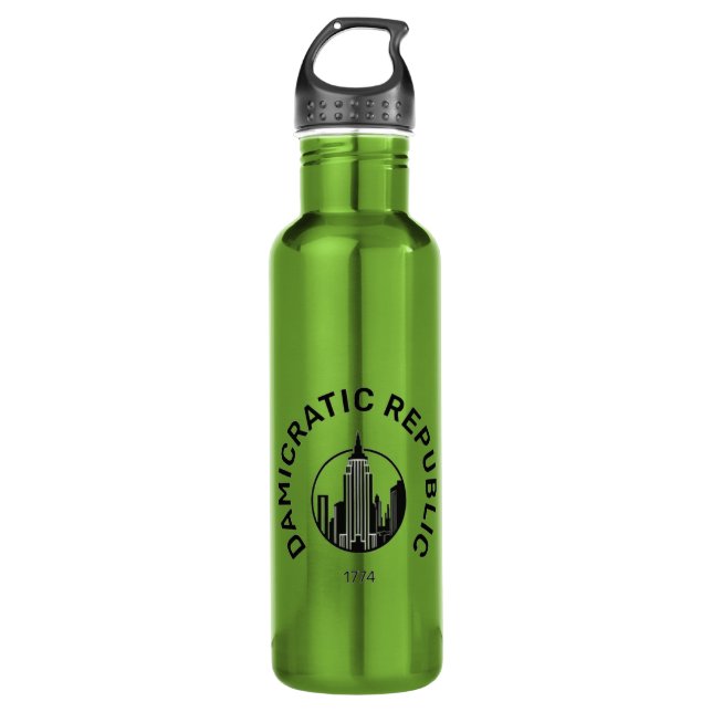 Damicratic Water Bottle (Front)