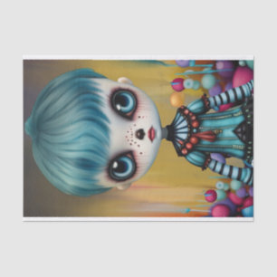 Damien, Creepy Doll, Brother of Agatha Tissue Paper