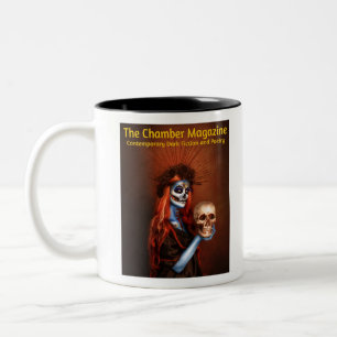 Damnatia--The Chamber Magazine Logo Two-Tone Coffee Mug