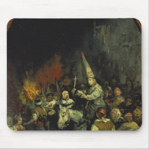 Damned by the Inquisition Mouse Mat