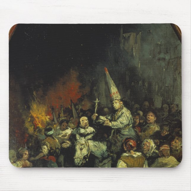 Damned by the Inquisition Mouse Mat (Front)