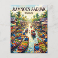 Damnoen Saduak Floating Market Thailand