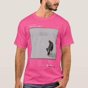 Damon Albarn - Everyday Robots Tracklist Album T-Shirt