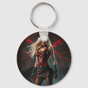 Dämonisches Lady Key Ring