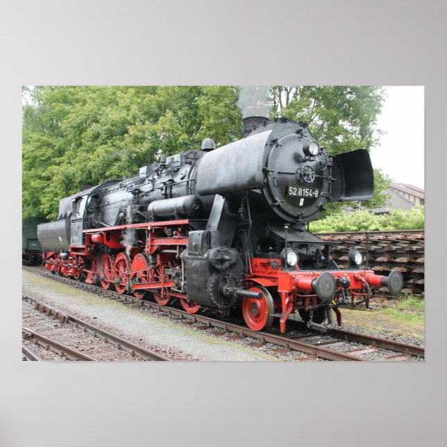Dampflok 52 8154 poster (Front)
