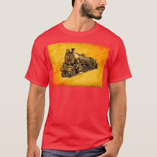 Dampflok locomotive vintage 1 T-Shirt