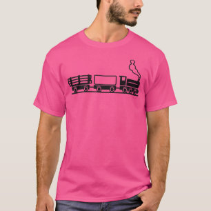 dampflok railroad toy freight train T-Shirt