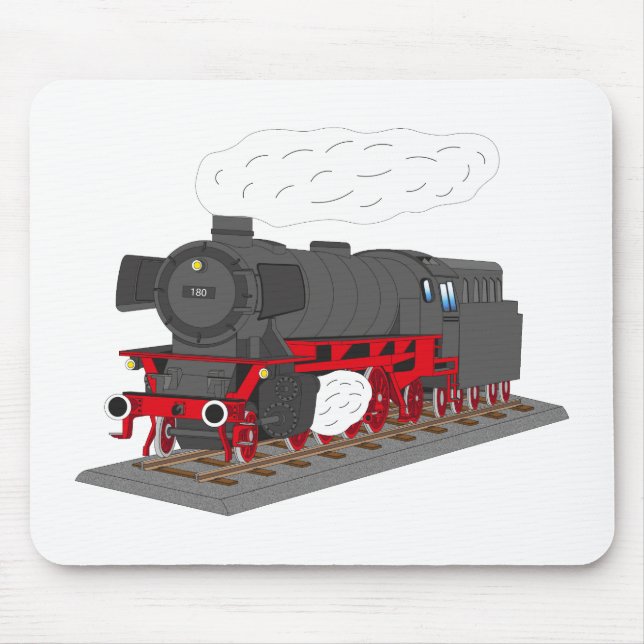 Dampflokomotive Mouse Mat (Front)