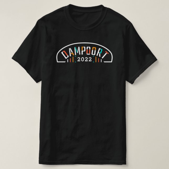 Damport Bridge with year T-Shirt (Design Front)