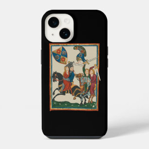 Damsel In Distress, 14th Century Mediaeval Art iPhone 14 Case