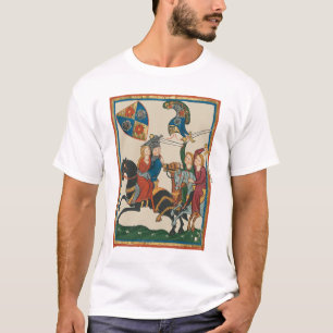 Damsel In Distress, 14th Century Medieval Art T-Shirt