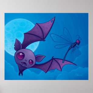 Damselfly In Distress Poster
