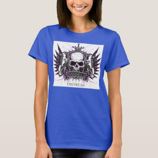 Damsels of Distress - Purple and Black T-Shirt