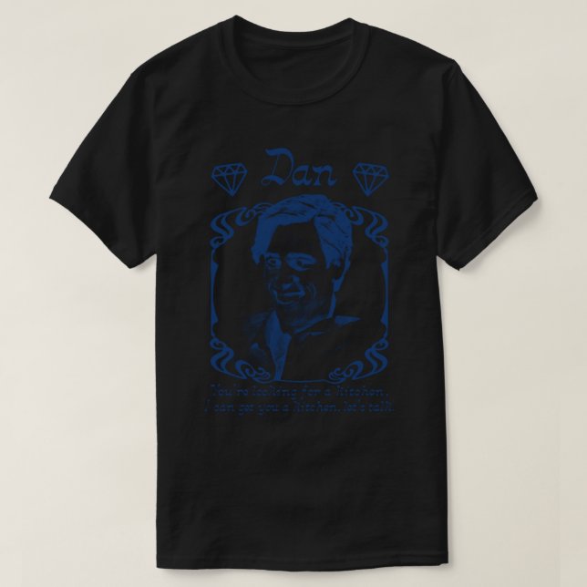 Dan Alan Partridge Original Fan Art Design T-Shirt (Design Front)