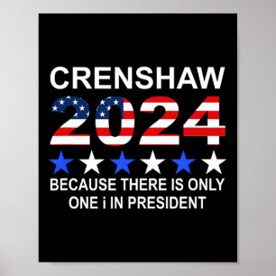 Dan Crenshaw 2024 Presidential Election July 4th R Poster