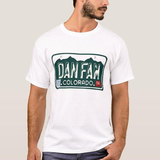 DAN FAM Colorado T-Shirt (Front)