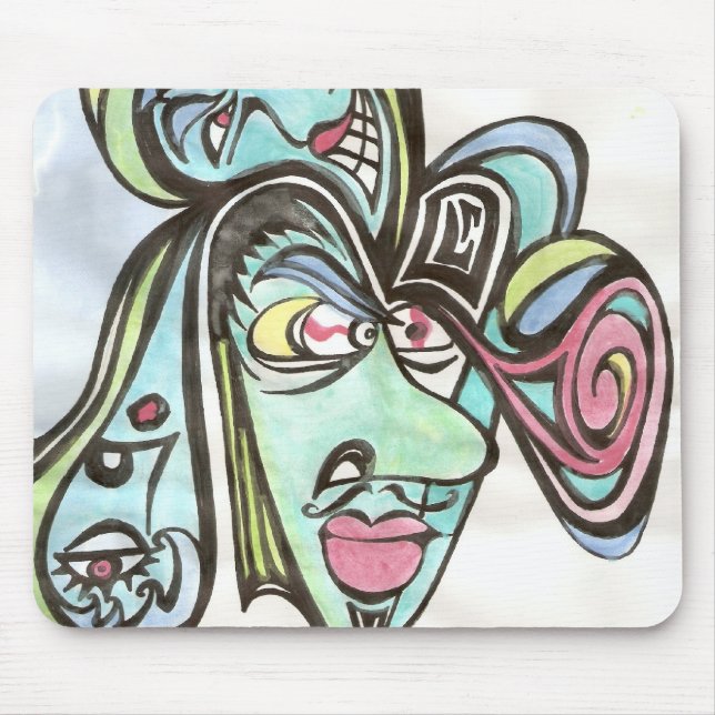Dan Messina Mousepad_1 Mouse Mat (Front)