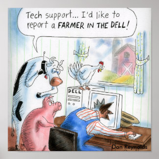 Dan Reynolds | Poster | Farmer In The Dell