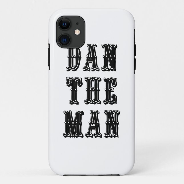 Dan the Man Case-Mate iPhone Case (Back)