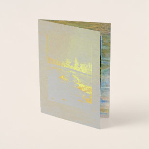 Dana Meadows, Yosemite National Park  Foil Card