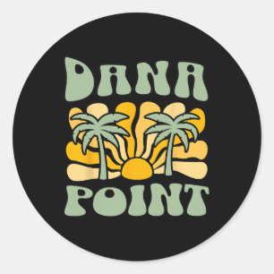 Dana Point _3 Classic Round Sticker