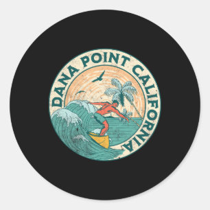 Dana Point _4 Classic Round Sticker