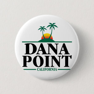Dana Point California 6 Cm Round Badge