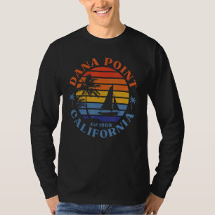 Dana Point California Beach Sailboat Summer Vacati T-Shirt