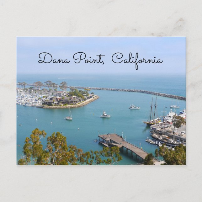 Dana Point California Postcard (Front)