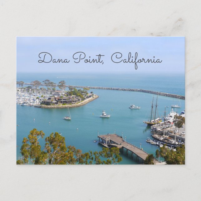 Dana Point California  Postcard (Front)