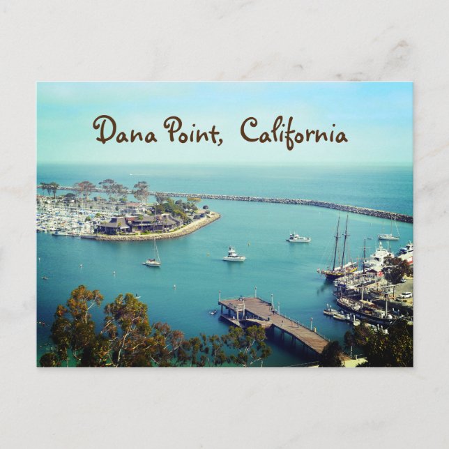 Dana Point California Postcard (Front)