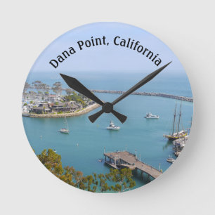 Dana Point California Round Clock
