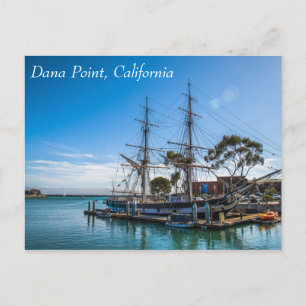 Dana Point Harbour California Postcard