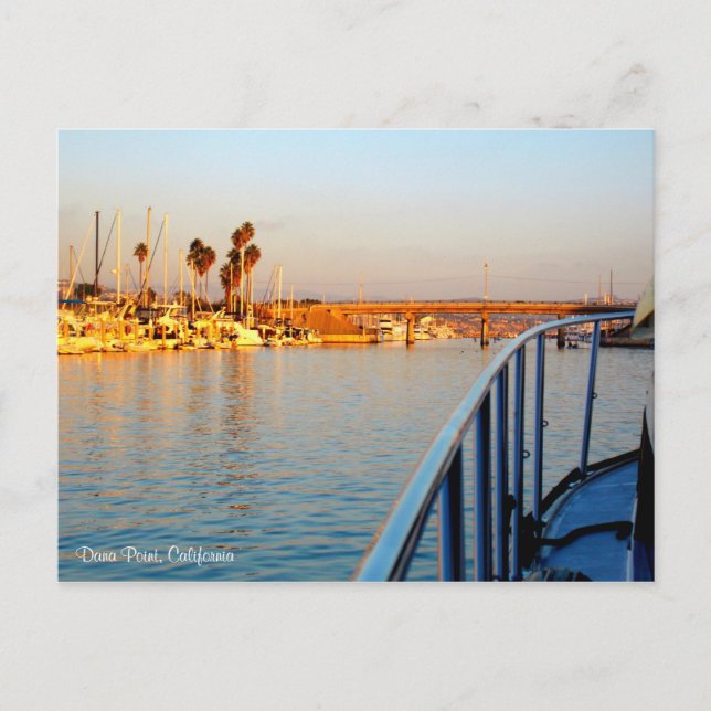 Dana Point Marina Postcard (Front)