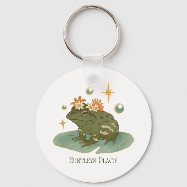 DanaBella Frog Keychain (Front)