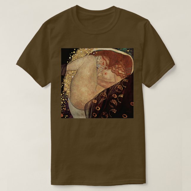 Danae by Gustav Klimt T-Shirt (Design Front)
