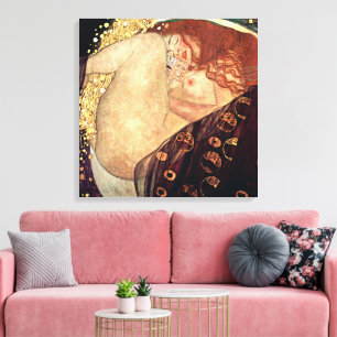 Danae   Gustav Klimt   Canvas Print