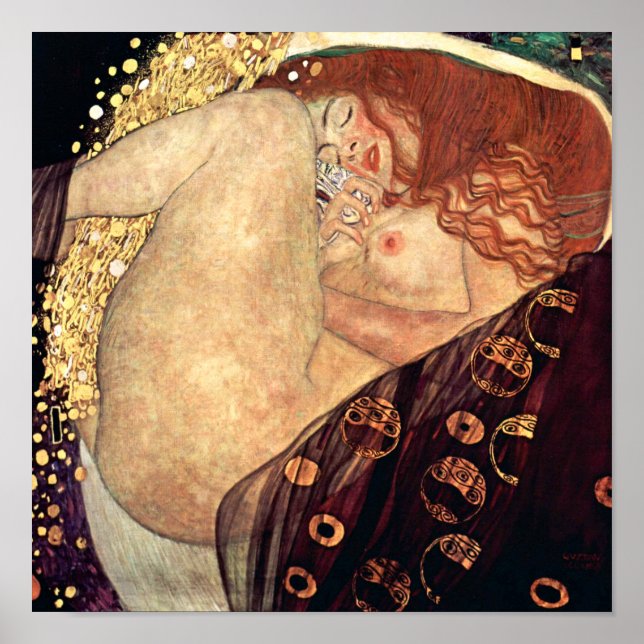 Danae | Gustav Klimt | Poster (Front)