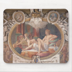 Danae Receiving the Shower of Gold Mouse Mat