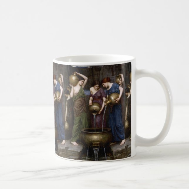Danaides John William Waterhouse Coffee Mug (Right)