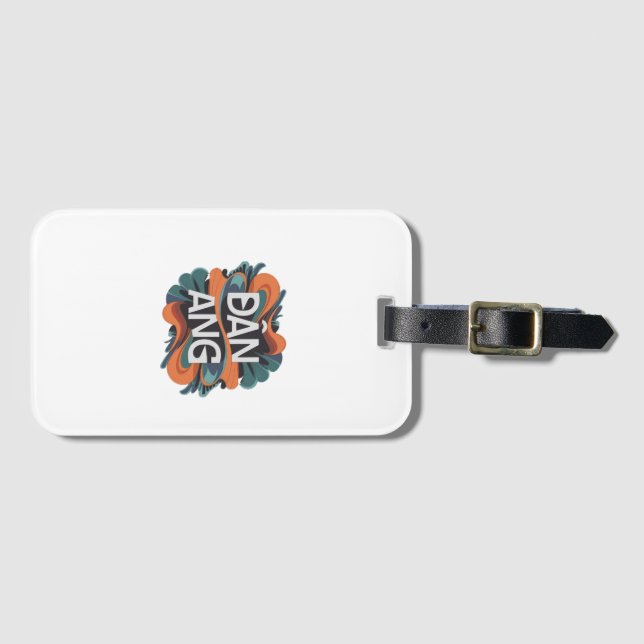Danang  luggage tag (Front Horizontal)
